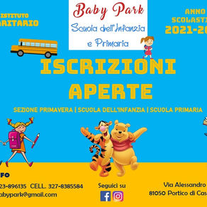 ISCRIZIONI APERTE 2021-2022