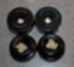 Pop-Vac jars of Ogre Farms Starburst OG and Beachside Solventless Pie Z hash rosin badders