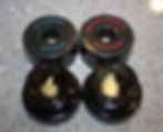 Pop-Vac jars of The Waterboyz Dog Breath and Swollen Heads Hash Co Sour Rainbow hash rosin budders