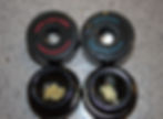 Pop-Vac jars of Spiral Light Farms Lemon Sour Diesel and Rufus Rosin Grape Cream 2.1 hash rosin badders