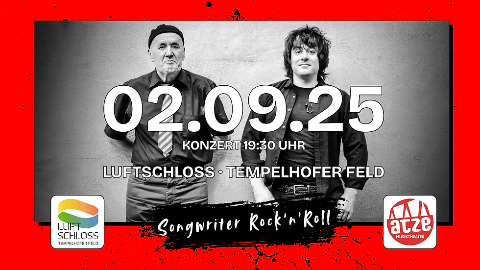 Crimson Sunday live im Luftschloss Tempelhofer Feld – 2. September 2025