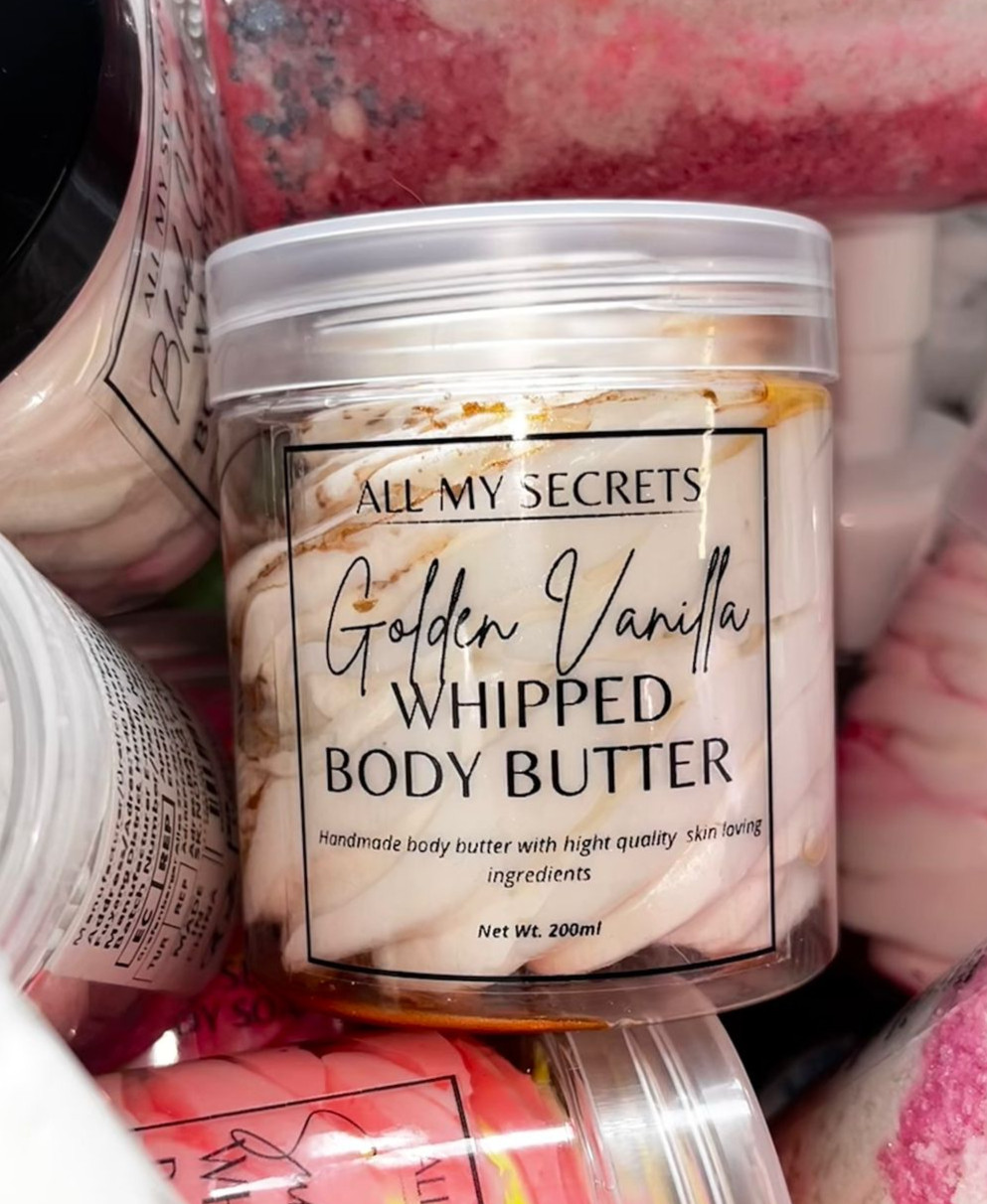 GOLD VANILLA WHIPPED BODY BUTTER