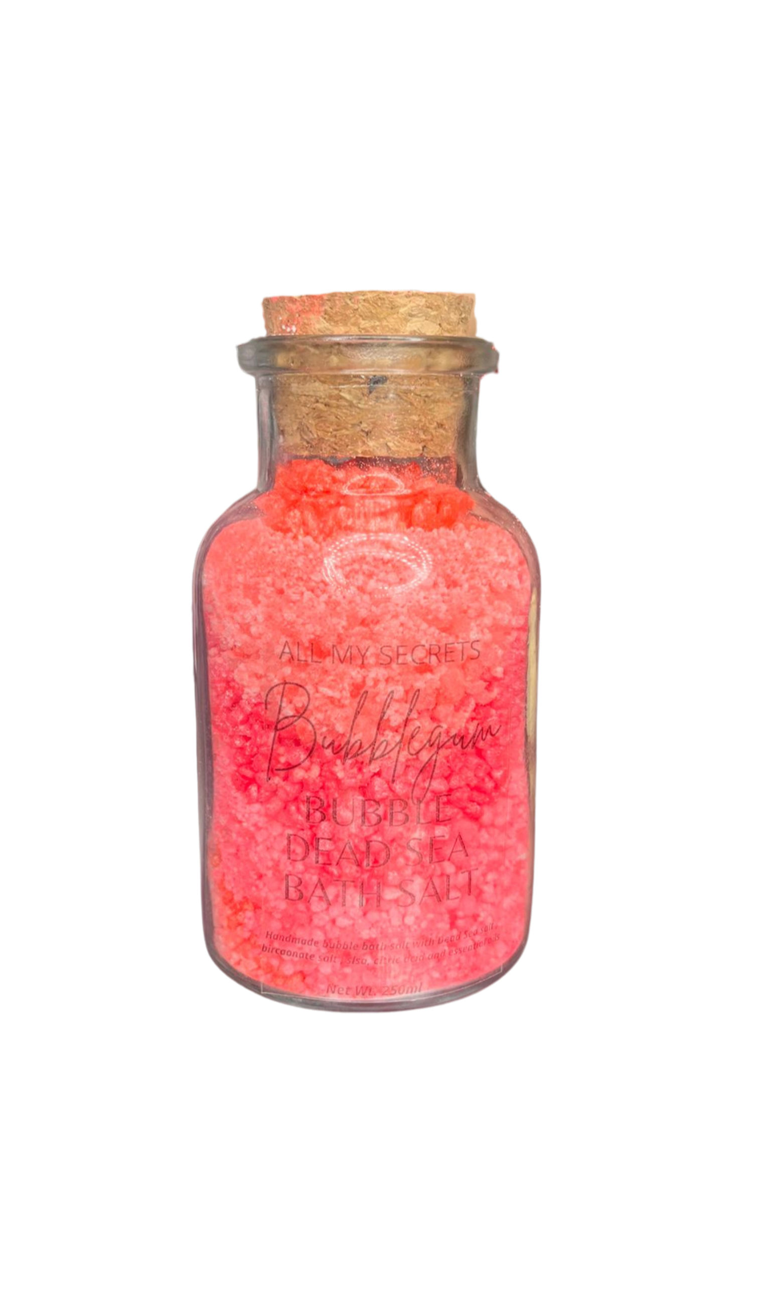 BUBBLEGUM EPSOM BUBBLE BATH SALTH