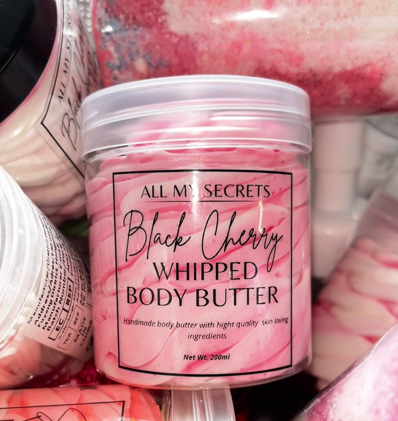 BLACK CHERRY WHIPPED BODY BUTTER