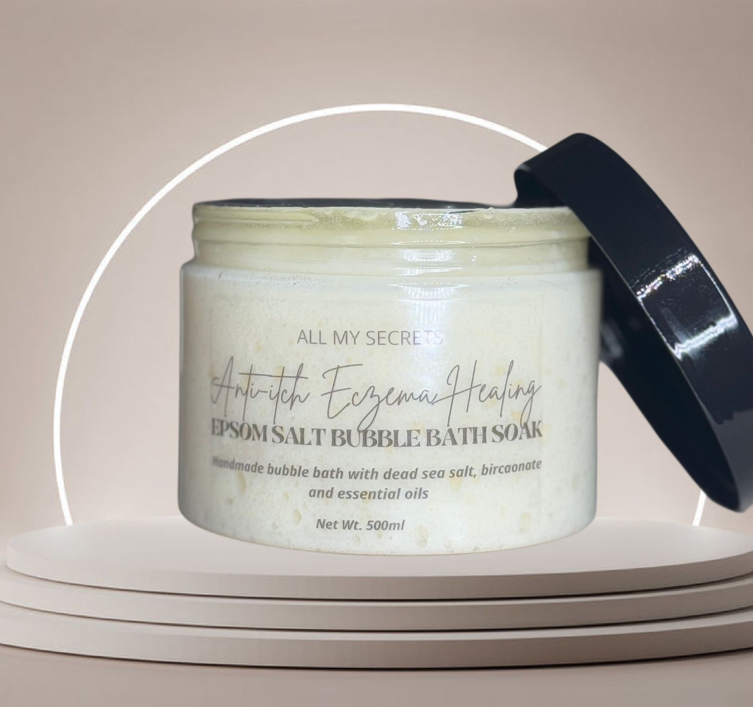 300ml ANTI-ITCH ECZEMA HEALING BATH SOAK