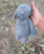 Gray/Blue Bunny