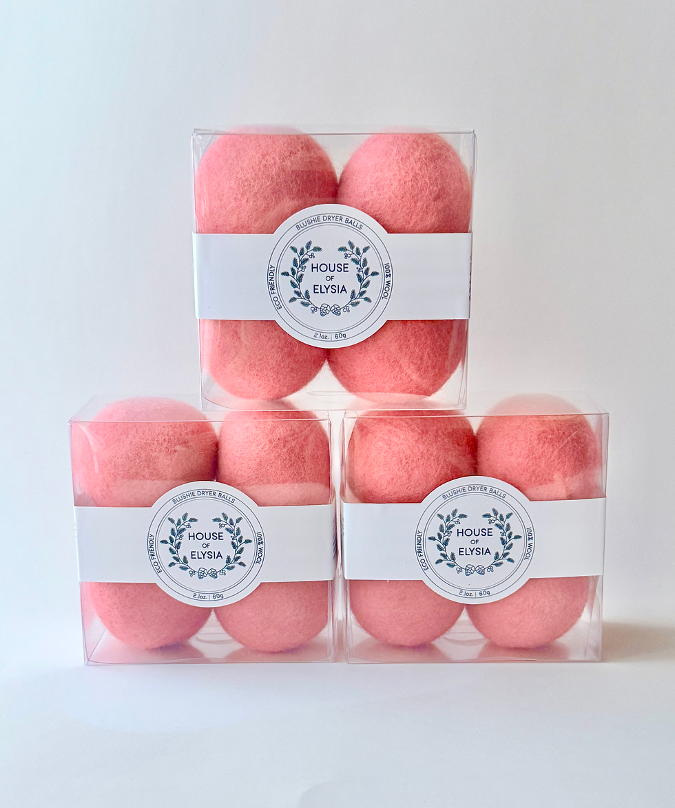 Blushies: Wool Dryer Balls