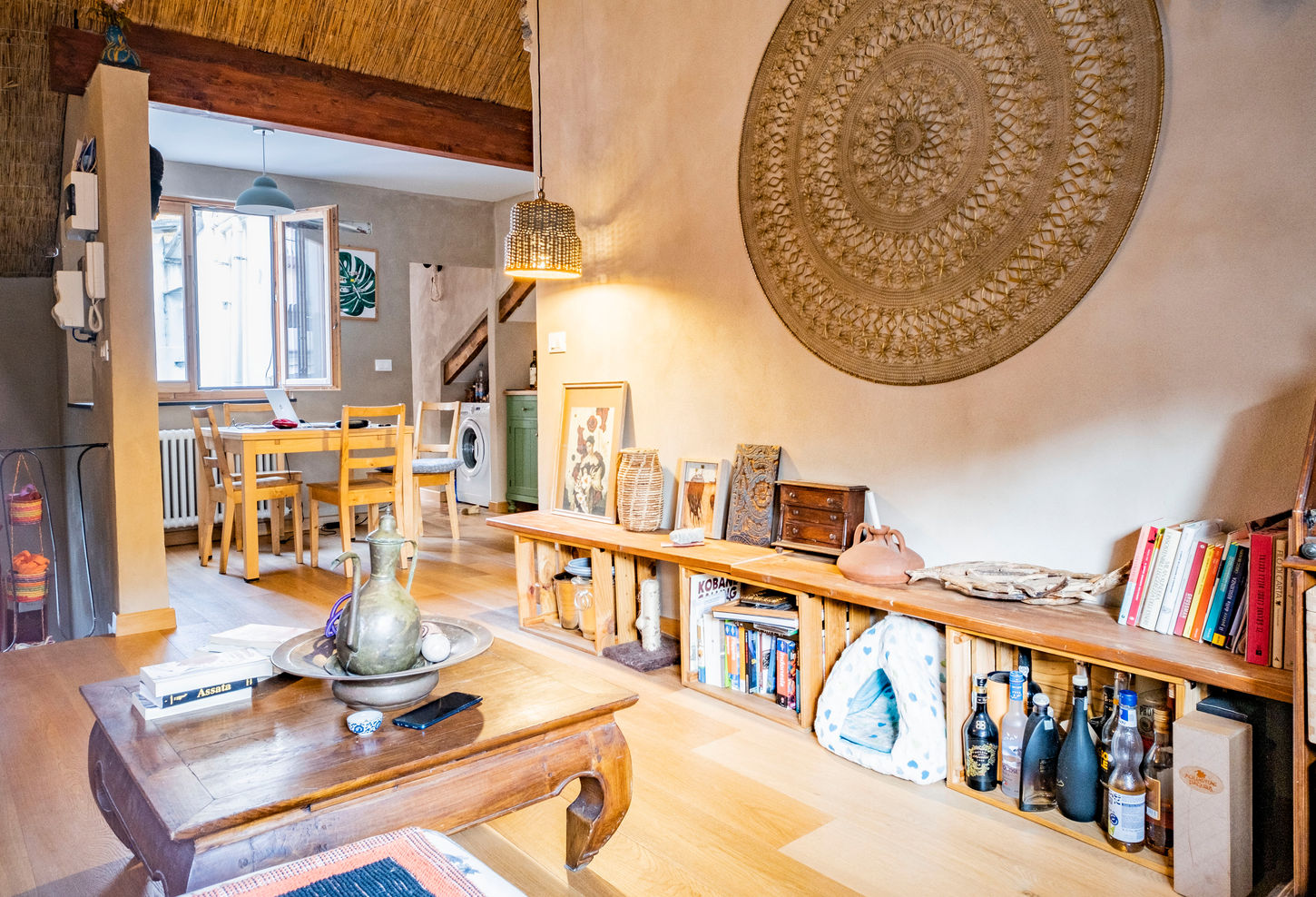 soggiorno boho