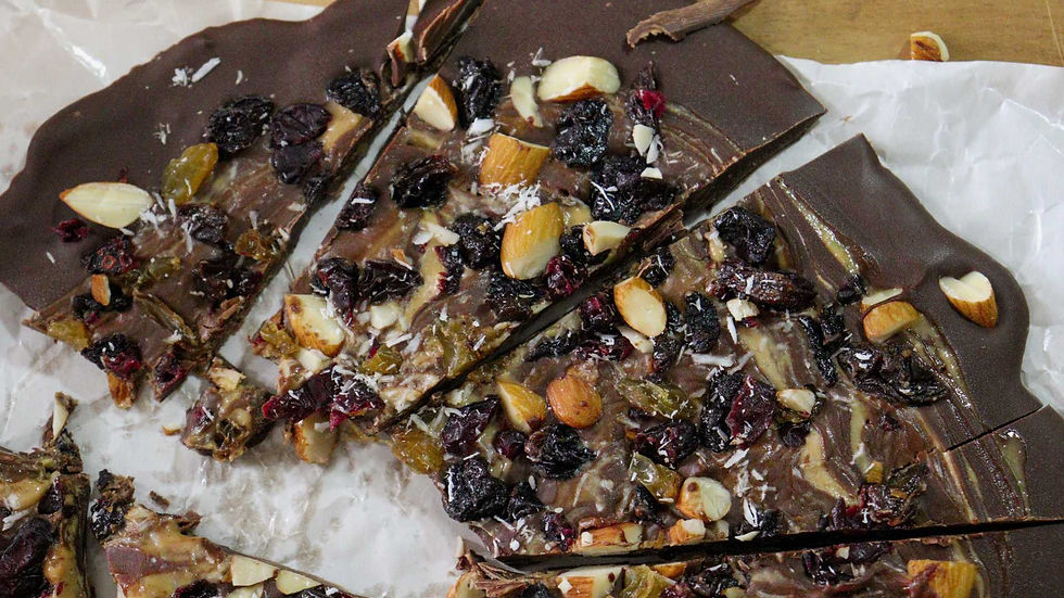 barra de chocolate caseira e artesanal