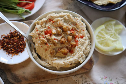 O mais cremoso Hummus!