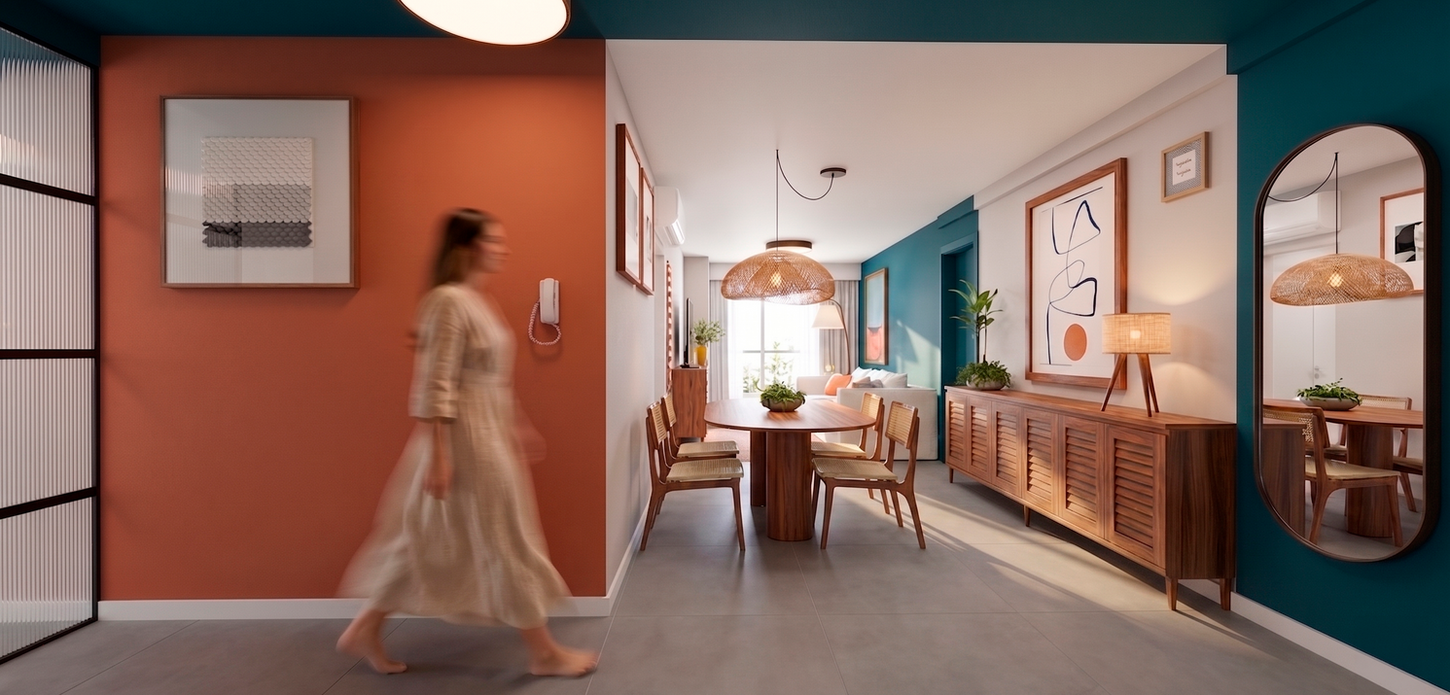 Projeto de Interiores Alto Padrão em Florianópolis Sustentável