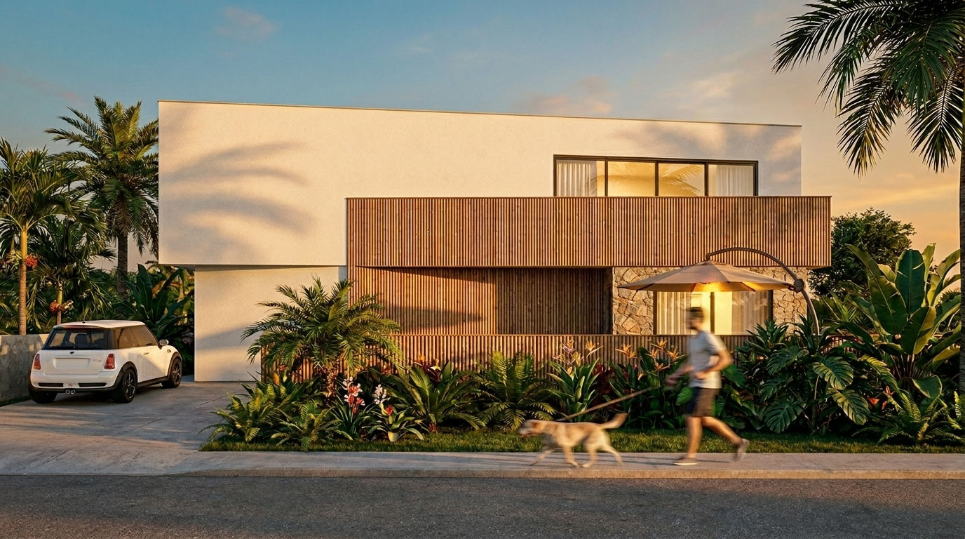 Projeto de Arquitetura Alto Padrão em Florianópolis Sustentável