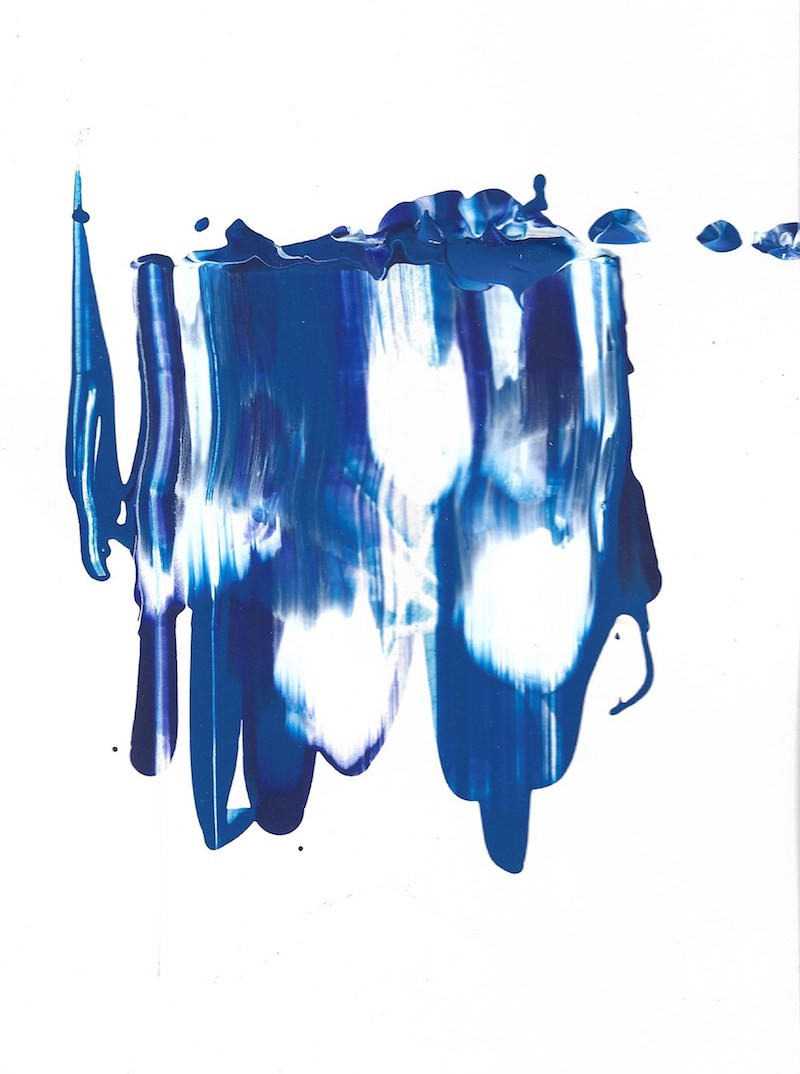 №46 paper, acrylic paint