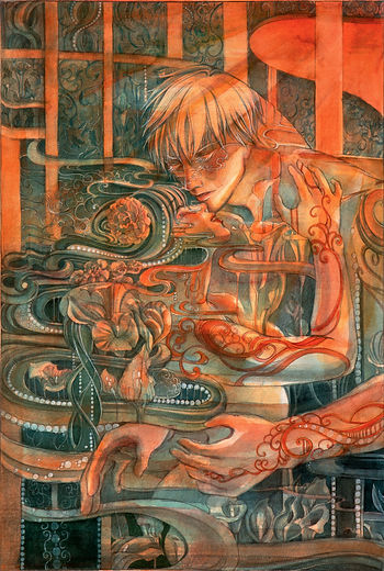 Painter Gina Pan
