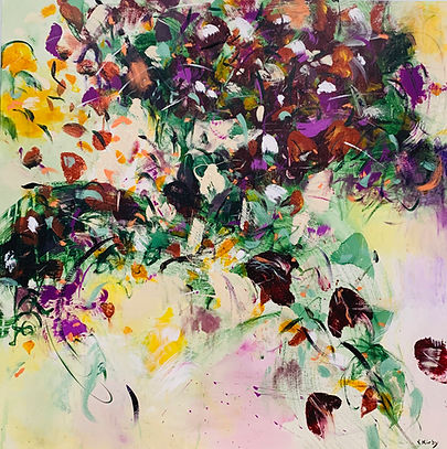 Yellow Mellow_Stefanie Kirby 40 x40_2020