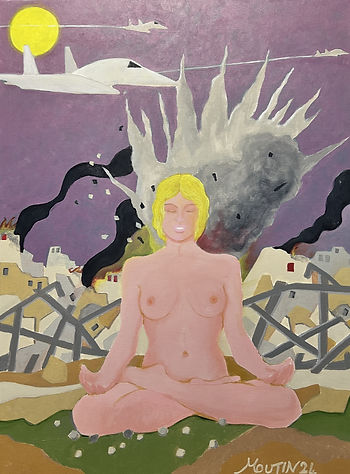Painter Bernard Moutin