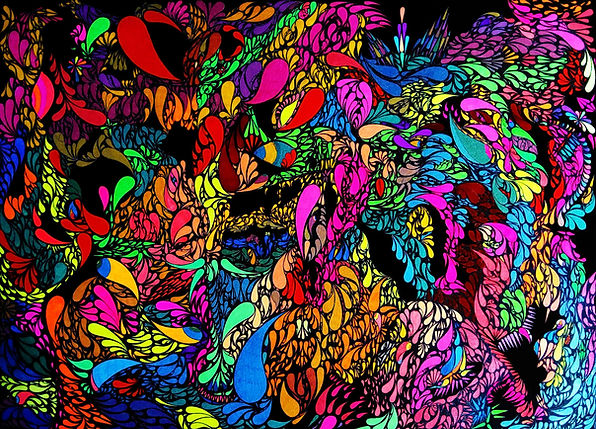 13_Neon kids_2017_Gelly roll pen on paper_56.0х76.0 сm_$2500.jpg