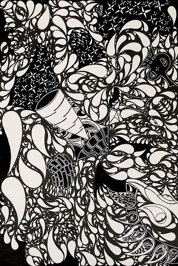 18_Stargazer_2008_Gelly roll pen on paper_21.0х29.7_сm_$500.jpg