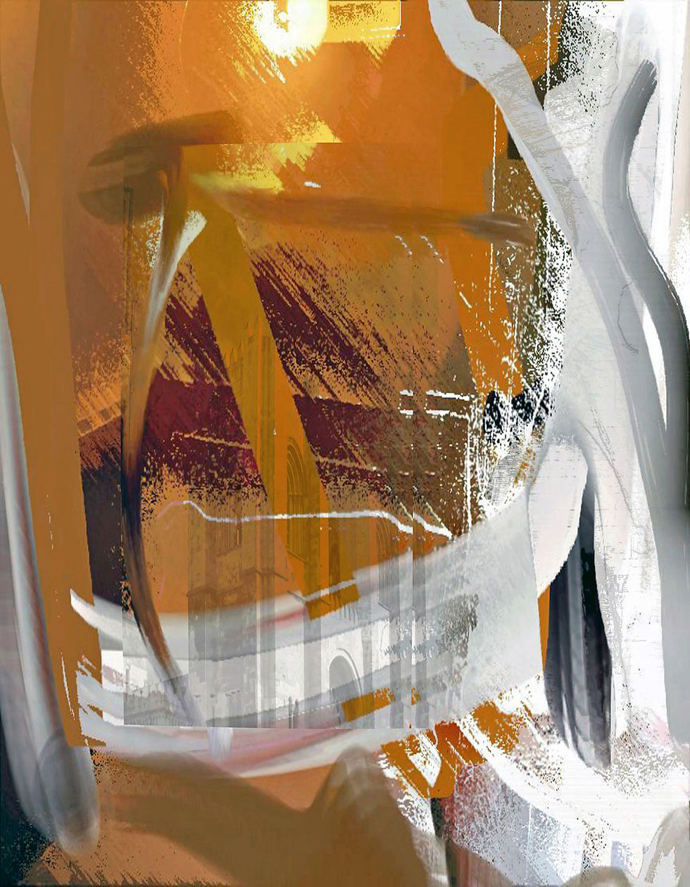 Laske Color #3, Focus of Devotion, 18x14