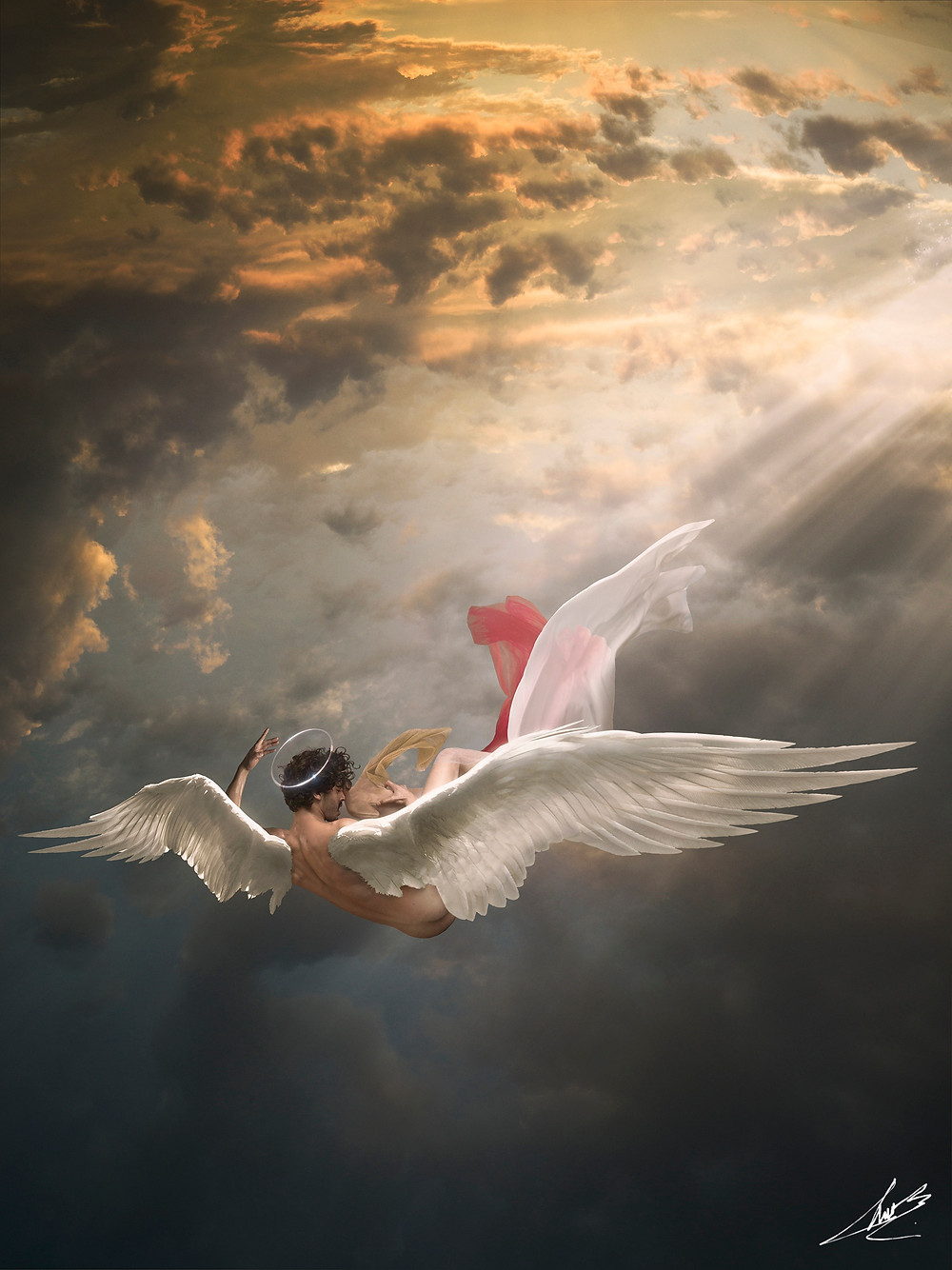 The Fall of Lucifer, Art Photography