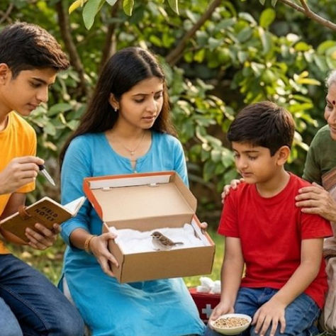 బామ్మ వారసులు - 20: రెక్కల గాయం - మనసుల సాయం