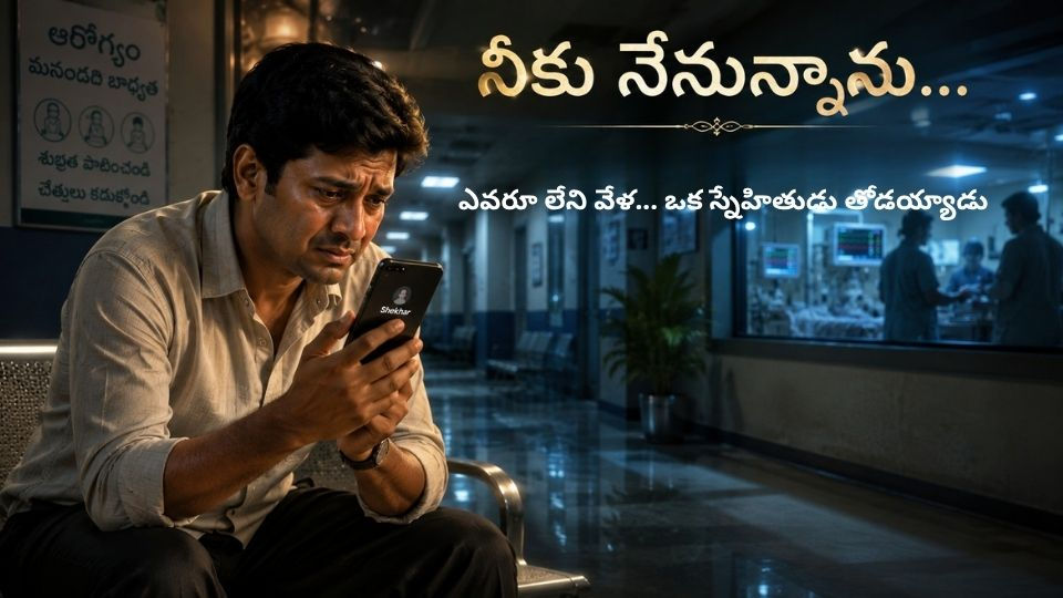 ఎవరూ లేని వేళ... ఒక స్నేహితుడు తోడయ్యాడు