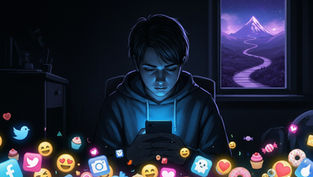 నవ్వుల మధ్య నిశ్శబ్దం