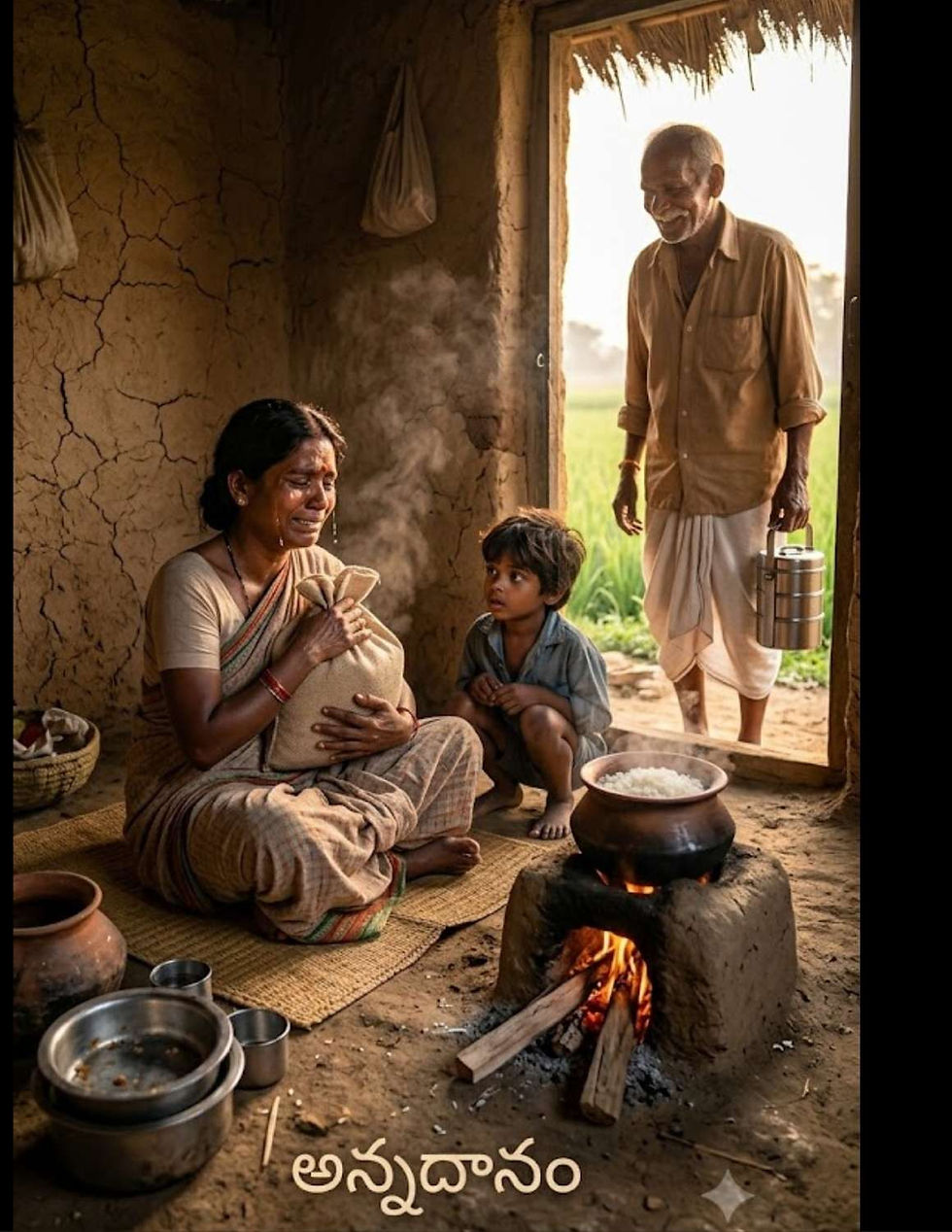 అమ్మ కళ్లలో దాగిన కన్నీరు