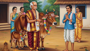 శాస్త్రి గారు గోదానం కోసం ఆవును సిద్ధం చేశారు. కానీ చివరి క్షణంలో ఆయన తీసుకున్న నిర్ణయం నిజమైన దానం అంటే ఏమిటో అందరికీ తెలియజేసింది.