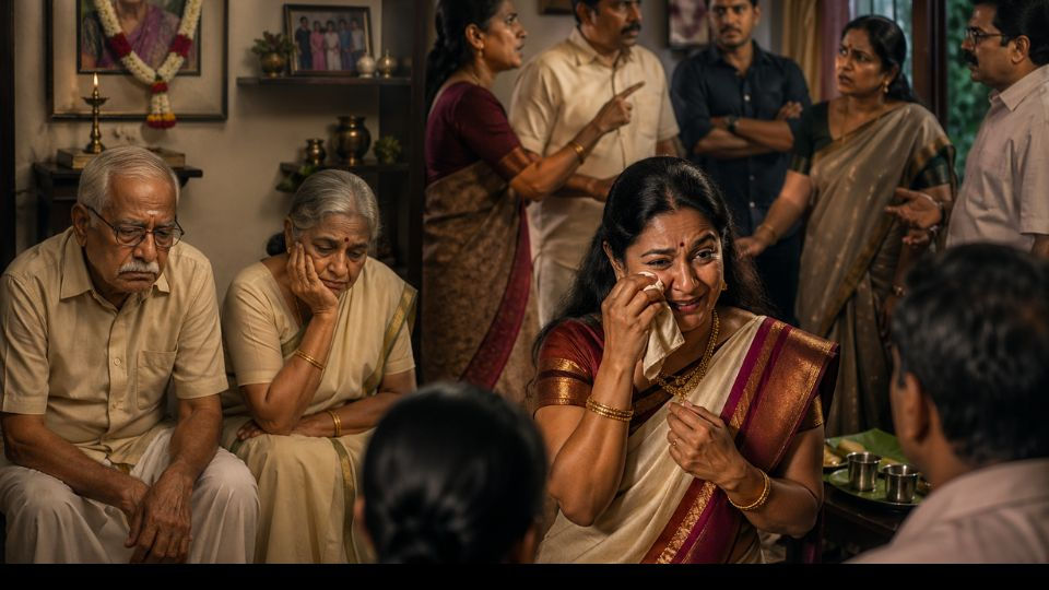 telugu family karma story