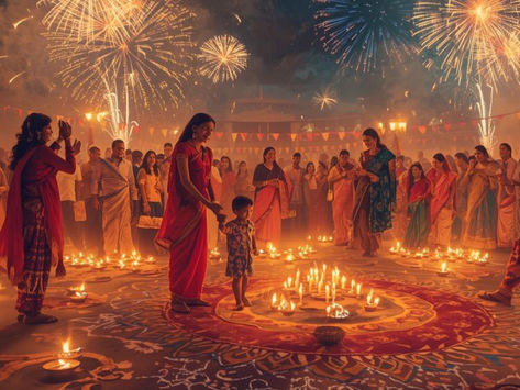 దీపావళి "శుభ - వెలుగుల" పండుగ