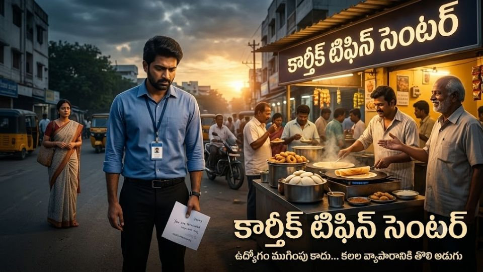 కార్తీక్ టిఫిన్ సెంటర్ – పార్ట్ 1 | ఉద్యోగం కోల్పోయిన సాఫ్ట్వేర్ ఇంజనీర్ విజయ ప్రయాణం | తెలుగు సీరియల్