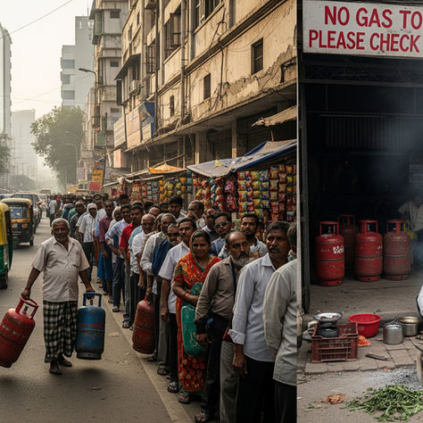 ఆధునిక నగరంలో ఇంధన సంక్షోభం నేపథ్యం