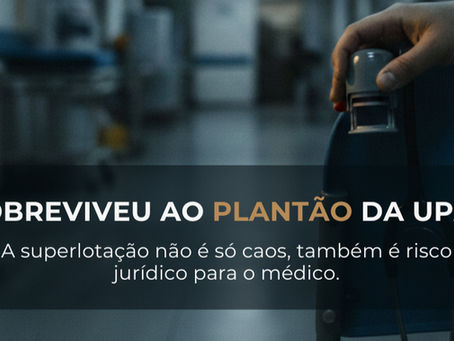 Plantão superlotado não é defesa automática: o que pode colocar seu CRM em risco