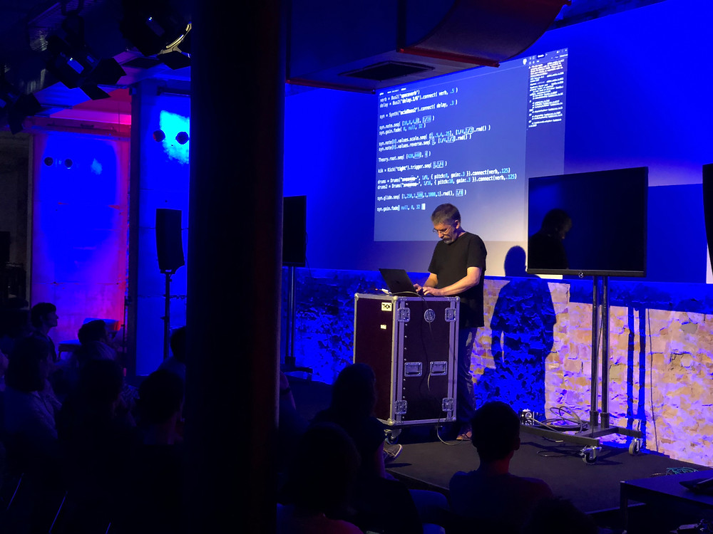 SongHi developers Miika and Chris at Berlin web Audio