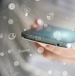 Decorative image of a cell phone