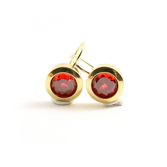 Thumbnail: Liron earrings The gold-changing stones