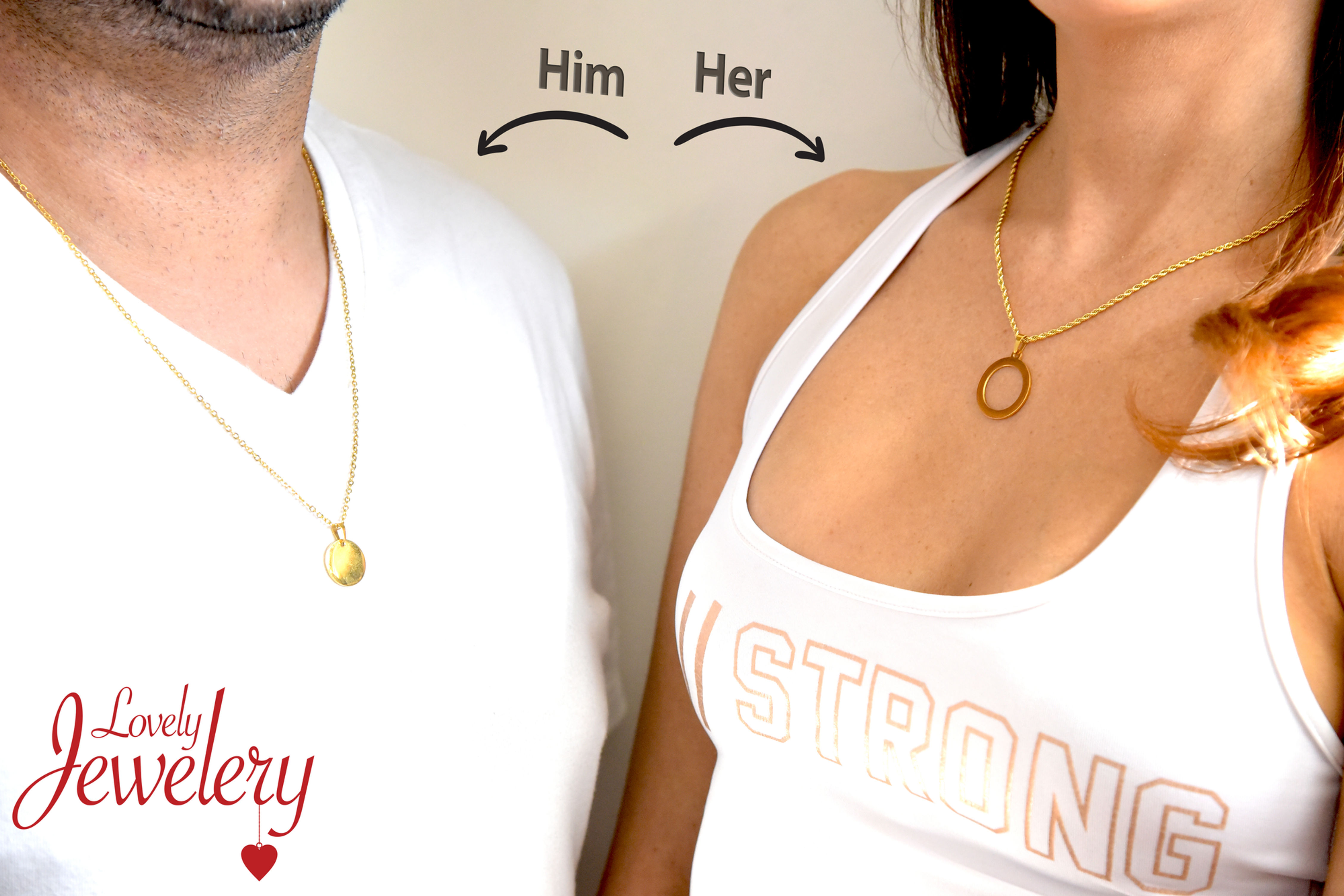 שרשראות הוא והיא בעיצוב אישי