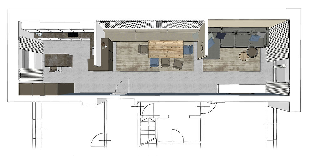 Haus St. Florian | Grundriss Erdgeschoß