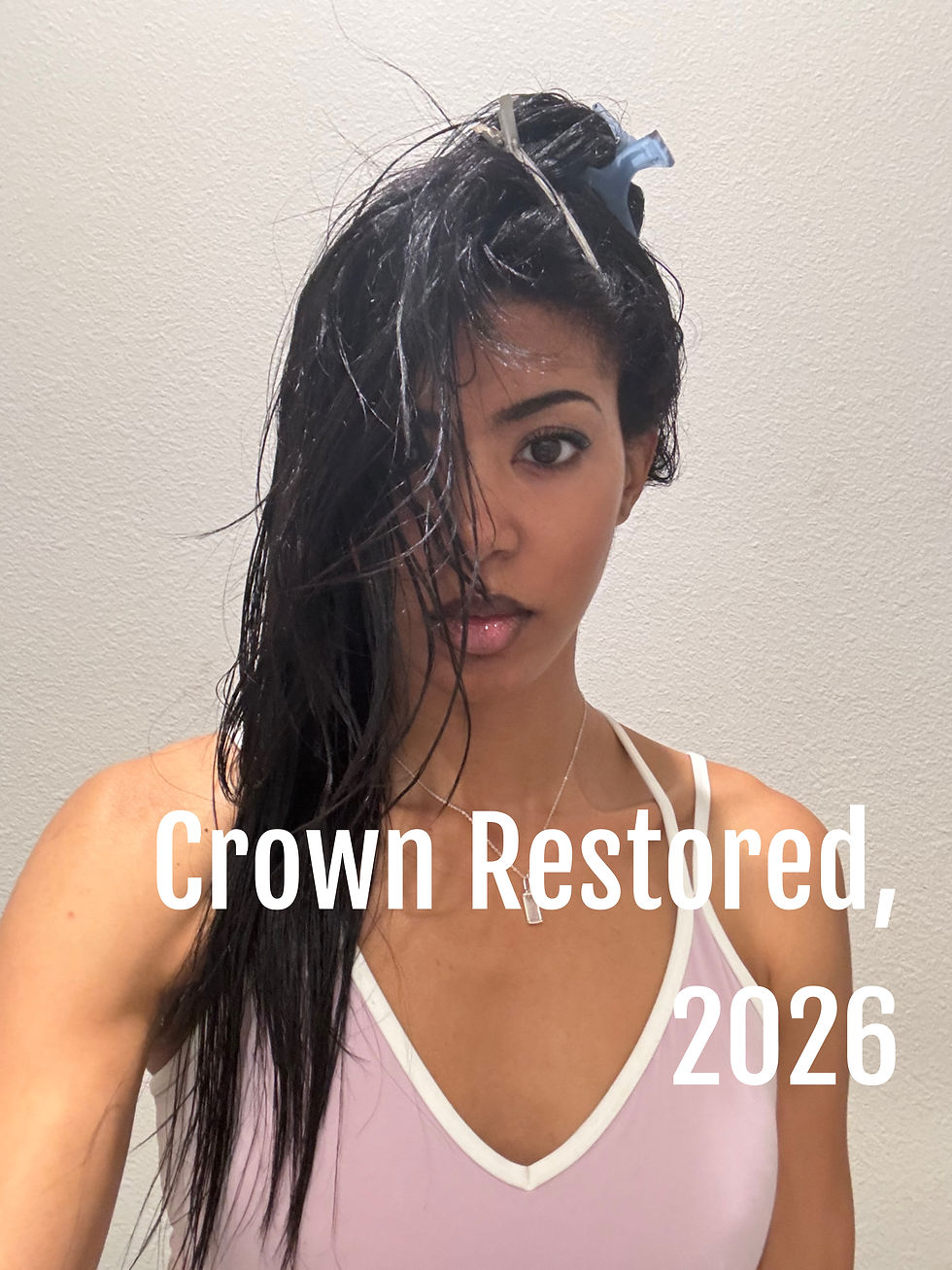Thumbnail: Crowncare Rose Quartz Scalp Gua Sha