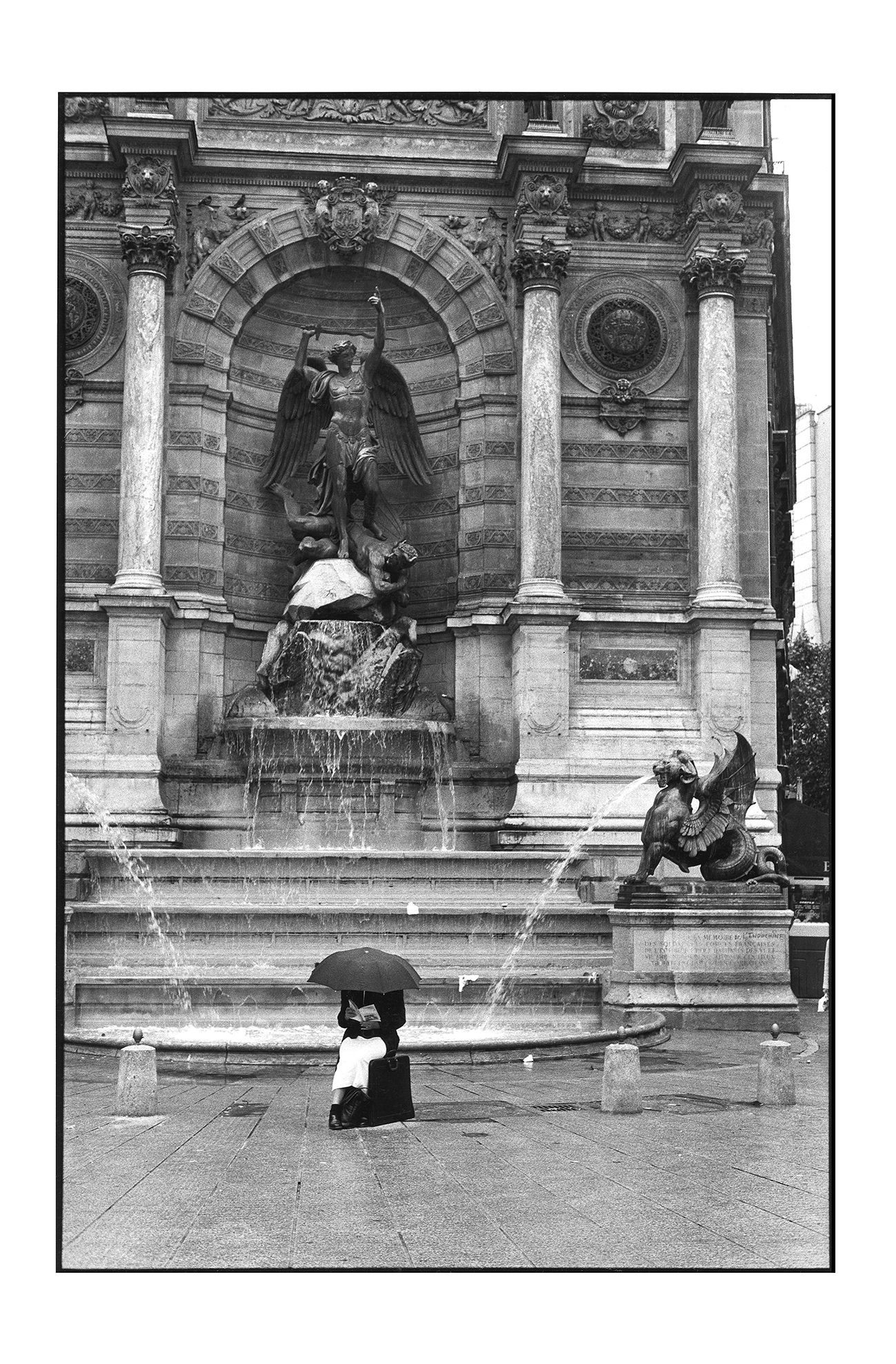 Place Saint-Michel, Paris 1985