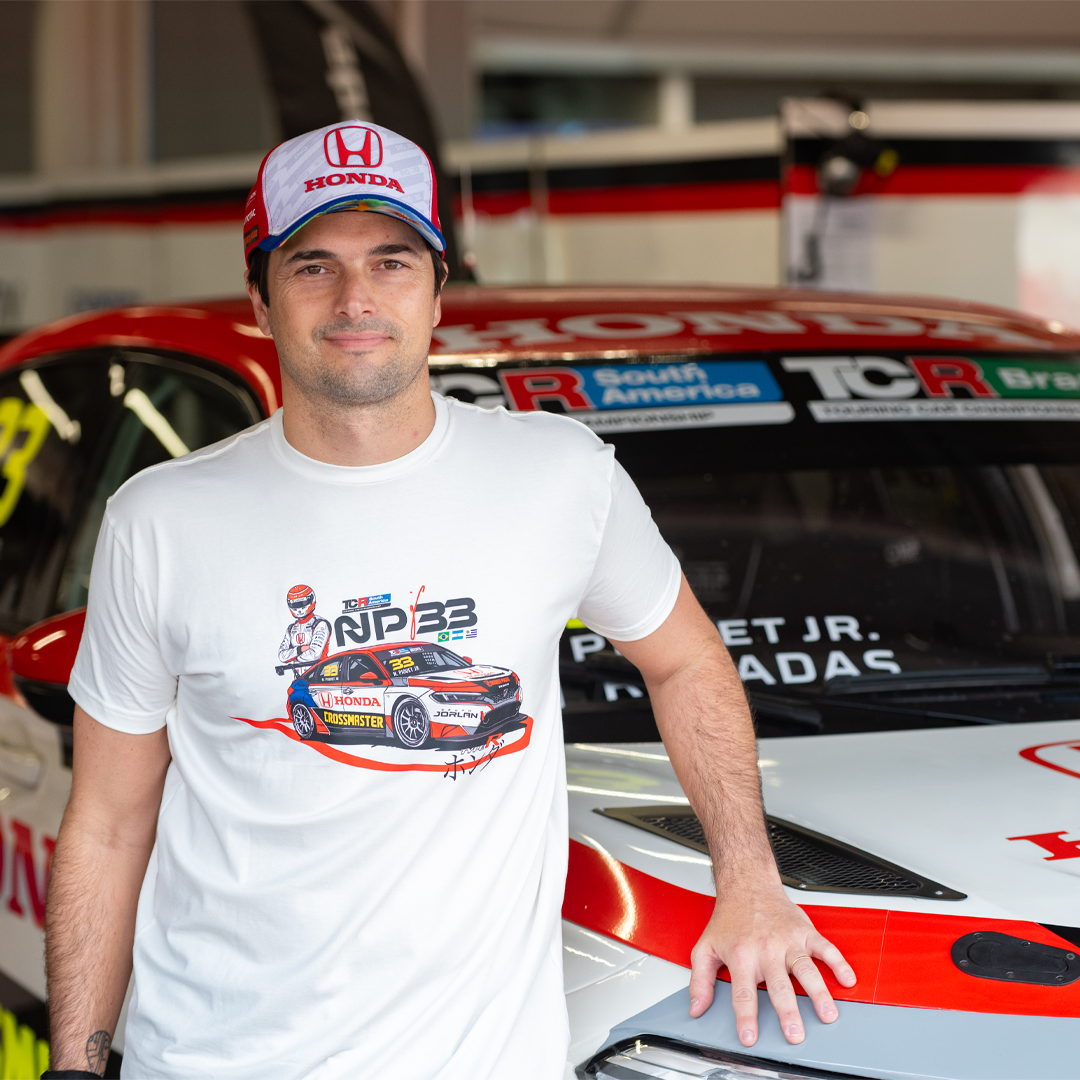 Combo: Camiseta + Boné Honda N. Piquet 33 - TCR 2026