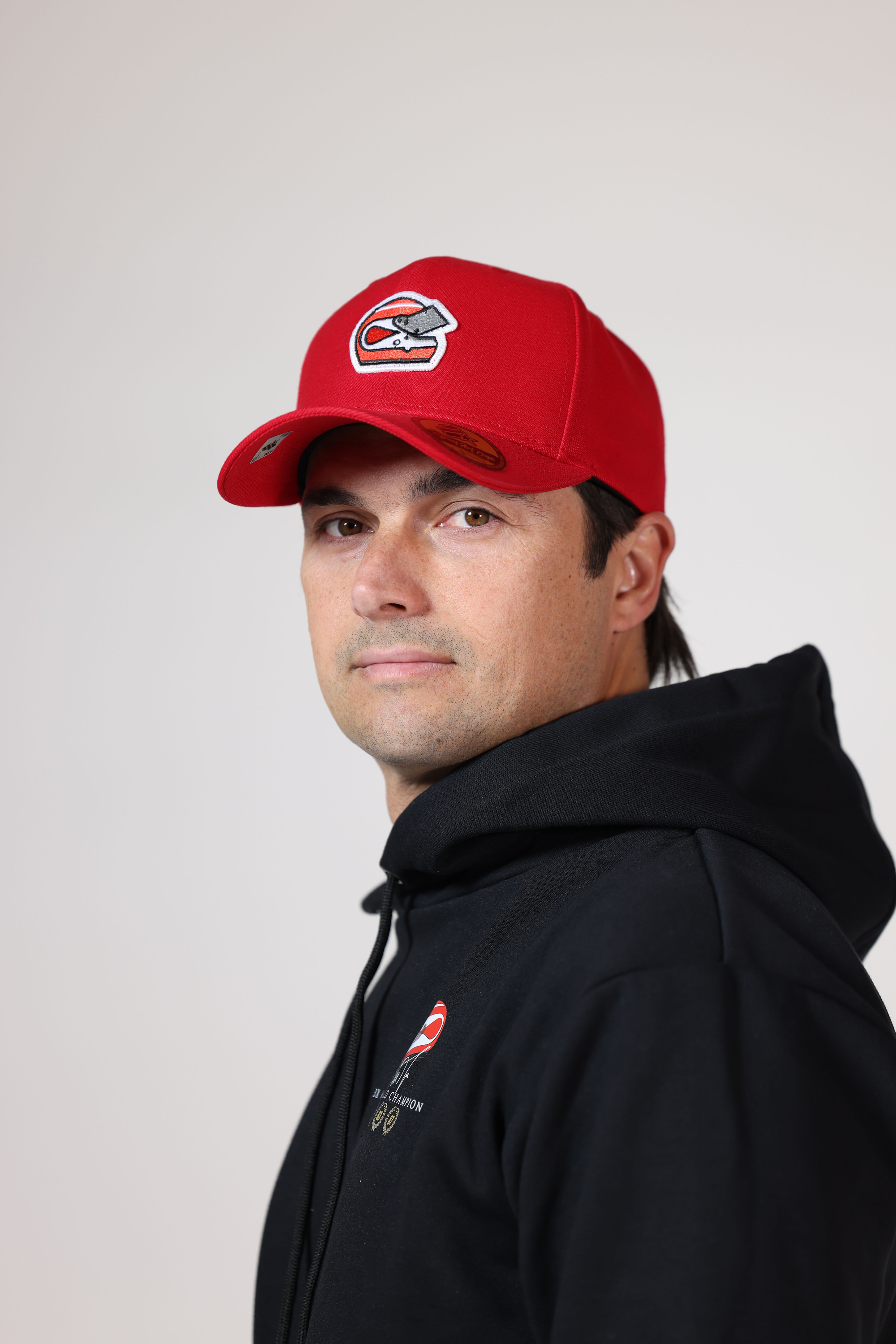 Boné Piquet Sports vintage - vermelho