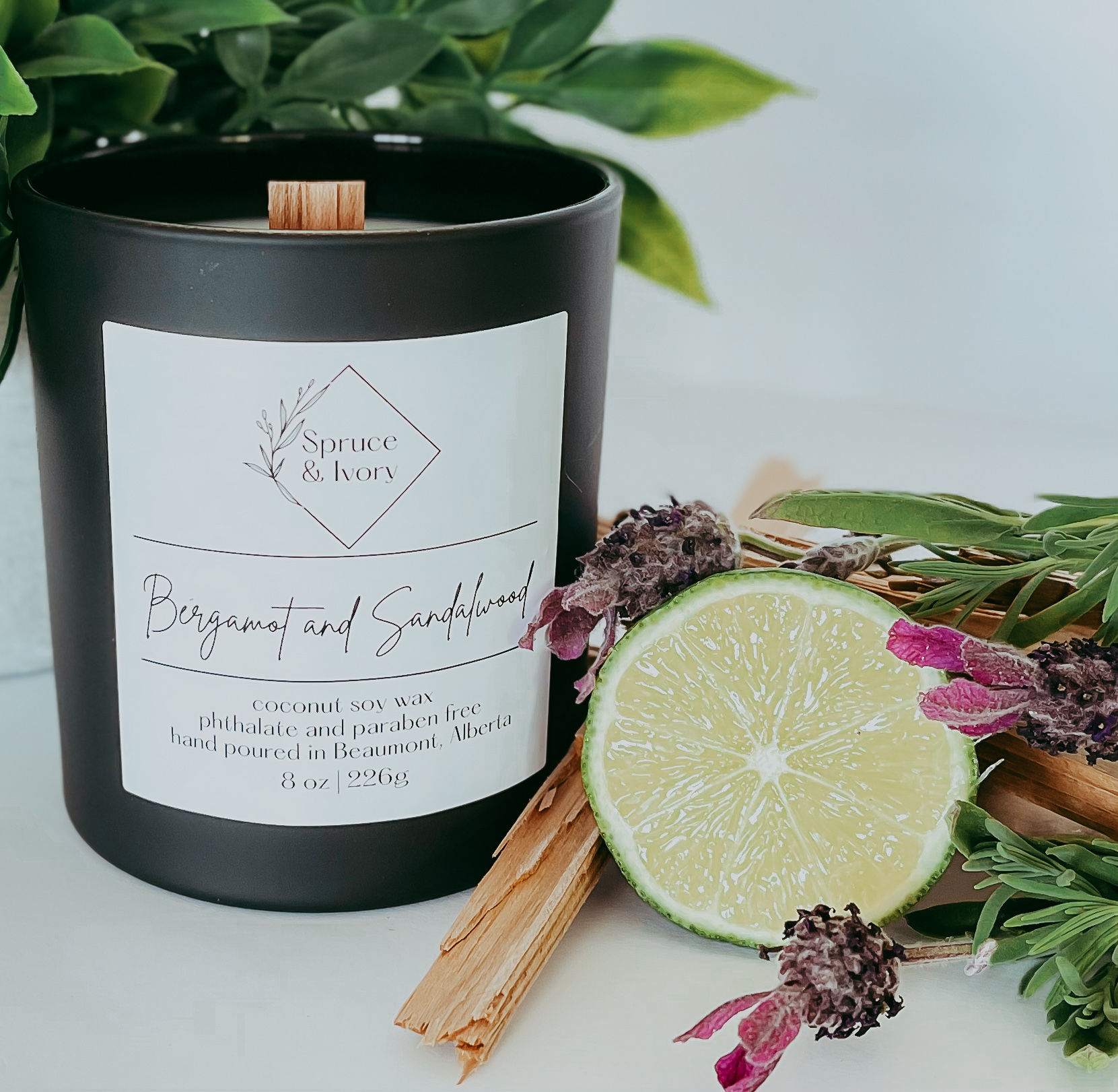 Bergamot and Sandalwood 8 oz | 226g