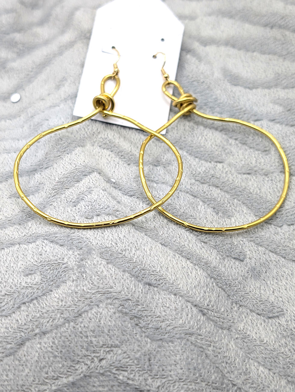 Gold Circle Earrings