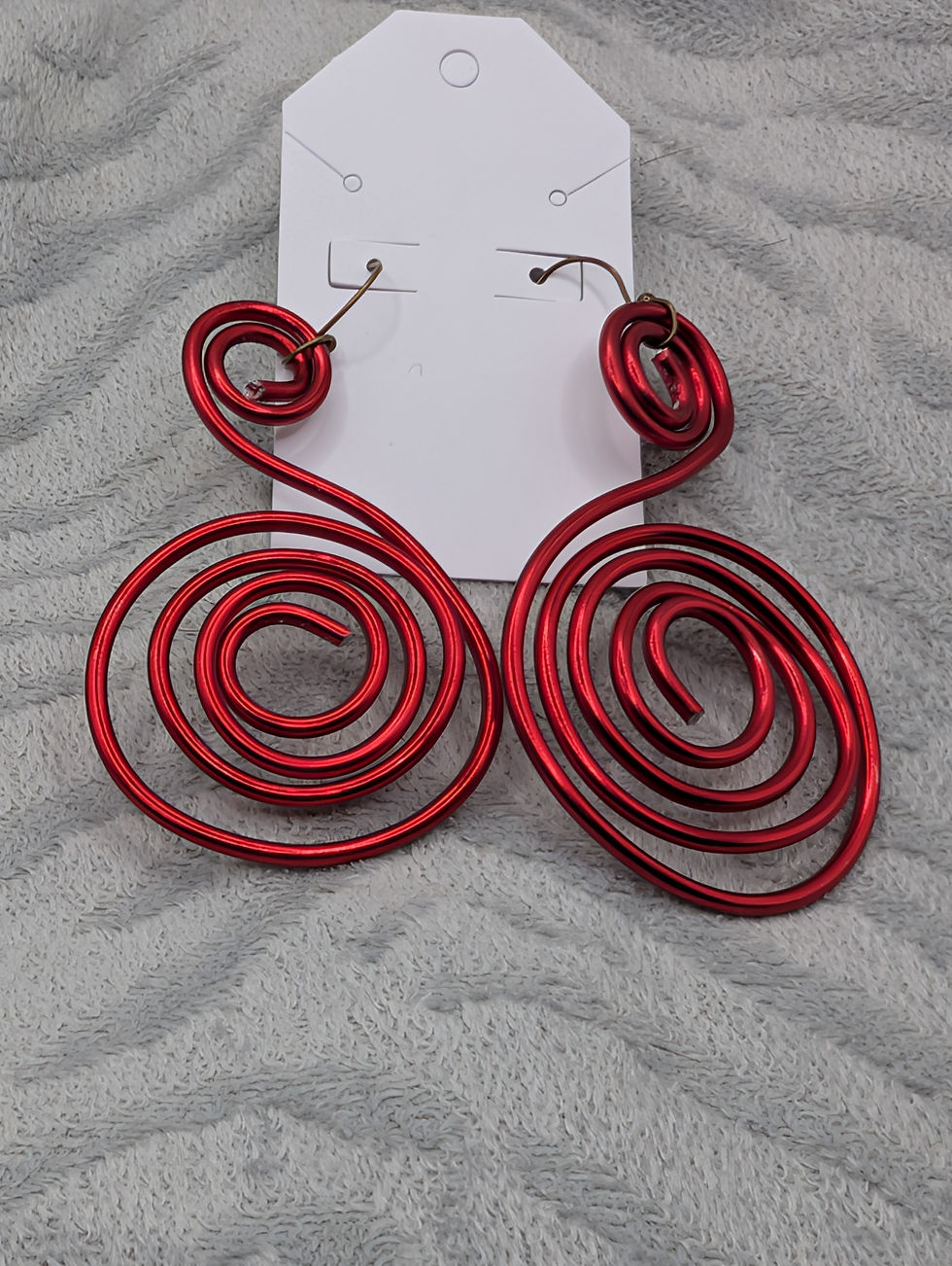 Red S Earrings