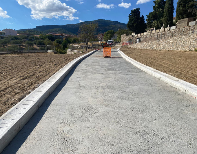 Sottofondo pavimentazione