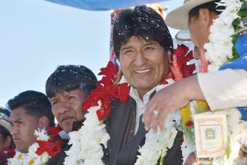 Morales anuncia proyecto de ley para que el Estado y las asociaciones deportivas promuevan atletas