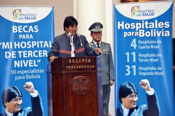Morales saluda a médicos por levantar el paro que afectó a miles de enfermos 47 dÃas