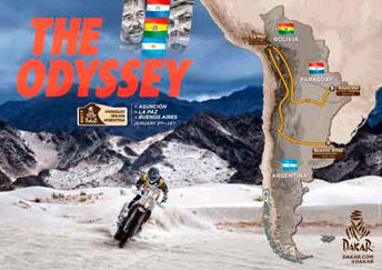 La fiesta del Dakar tendrá 5 etapas por Bolivia